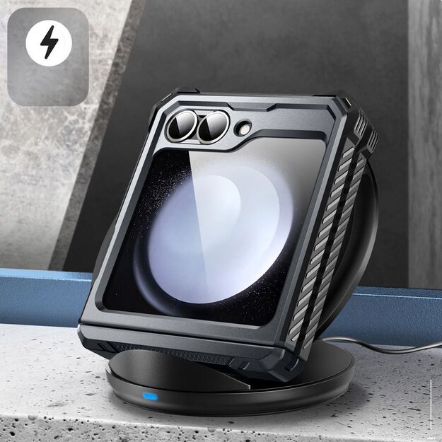 Supcase IBLSN ArmorBox Case for Samsung Galaxy Z Flip 6 - Black 6