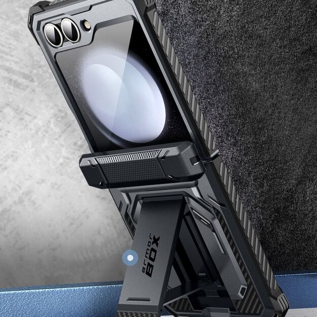 Supcase IBLSN ArmorBox Case for Samsung Galaxy Z Flip 6 - Black 2