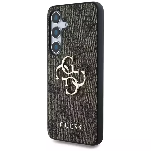 Guess Big 4G Logo Classic Logo Case for Samsung Galaxy S25 Plus Brown 8