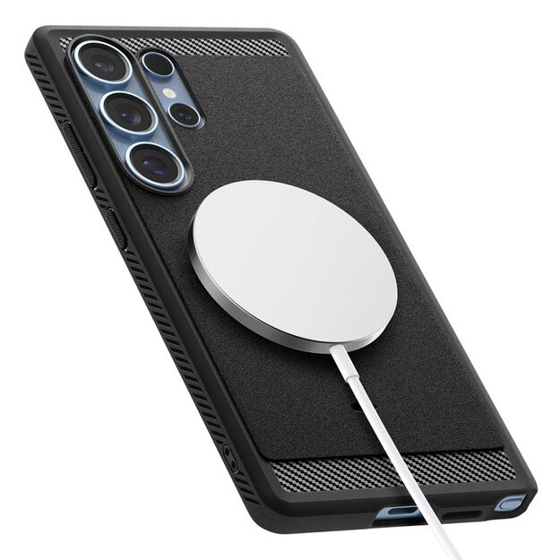 Spigen Rugged Armor Mag Case for Samsung Galaxy S25 Ultra - Black 9