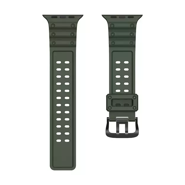 Strap Triple Protection for Apple Watch 38 / 40 / 41 mm band bracelet - green 2
