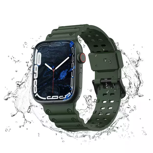 Strap Triple Protection for Apple Watch 38 / 40 / 41 mm band bracelet - green 4