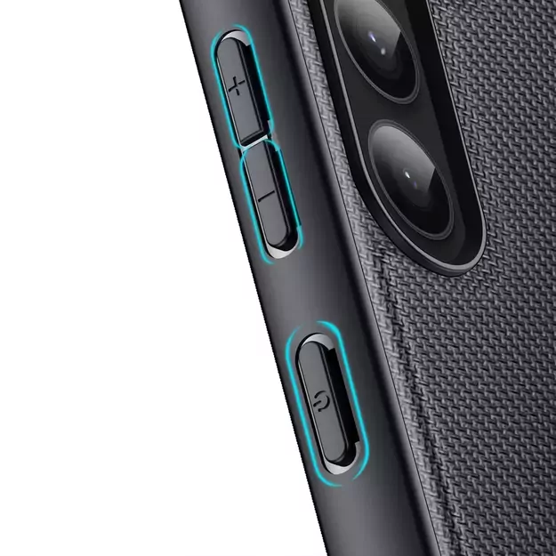 Dux Ducis Fino case Samsung Galaxy S23+ cover with silicone frame black 5