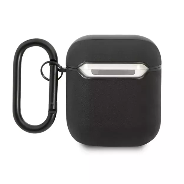 AMG AMA2SLWK AirPods cover black/black Leather 3