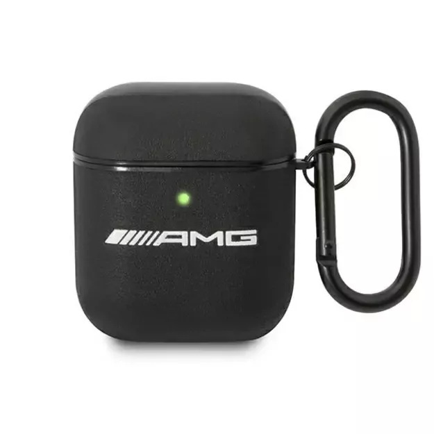 AMG AMA2SLWK AirPods cover black/black Leather