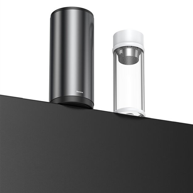 Baseus car mini waste bin with lid black (CRLJT-01) 11