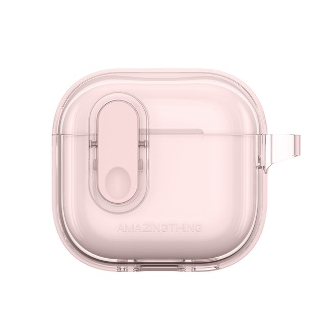 AmazingThing Minimal Case for AirPods 4 &ndash; Pink 1