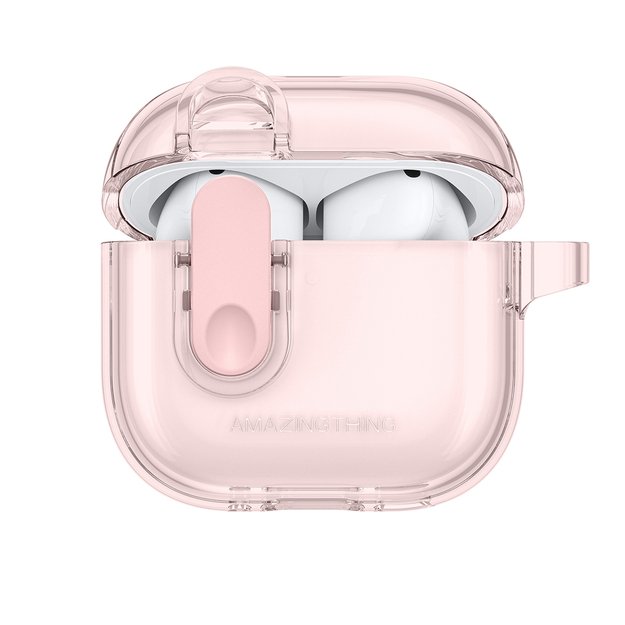 AmazingThing Minimal Case for AirPods 4 &ndash; Pink