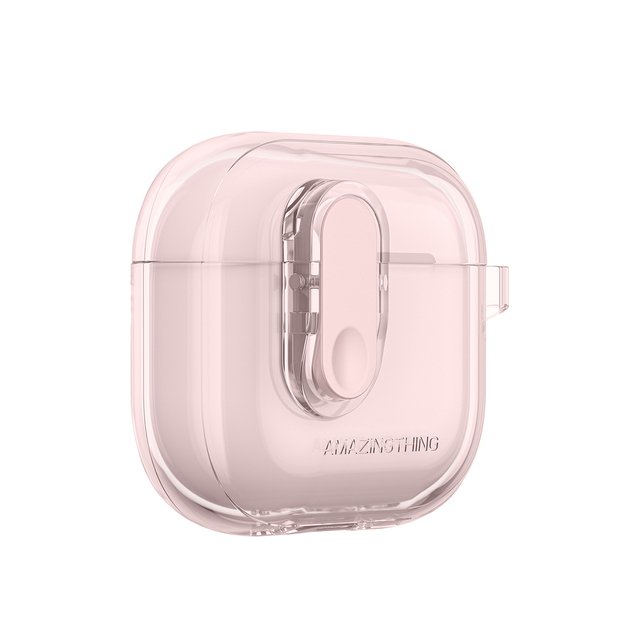 AmazingThing Minimal Case for AirPods 4 &ndash; Pink 2