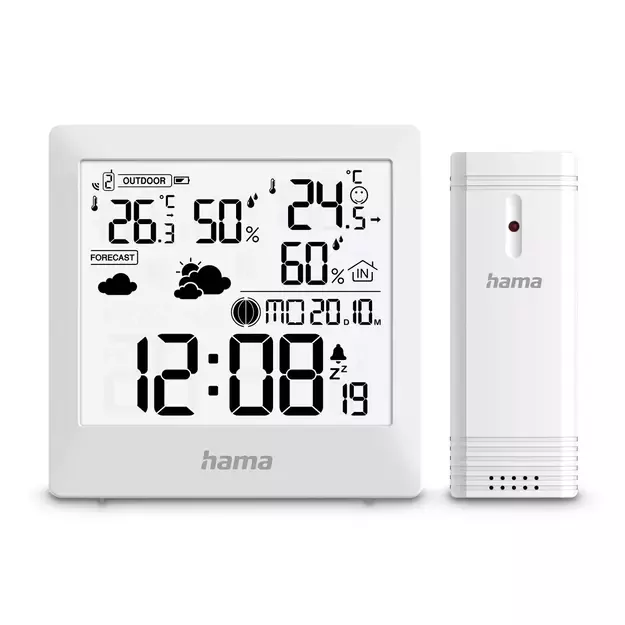 Hama Palawan Weather Station Thermometer Hygrometer - White 3