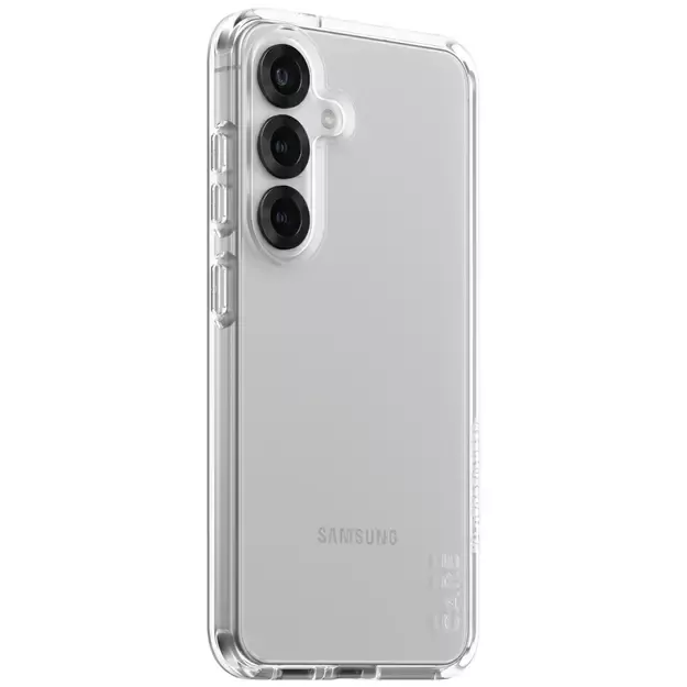 CARE by PanzerGlass Flagship Urban Combat Case for Samsung Galaxy S25 - Transparent 1