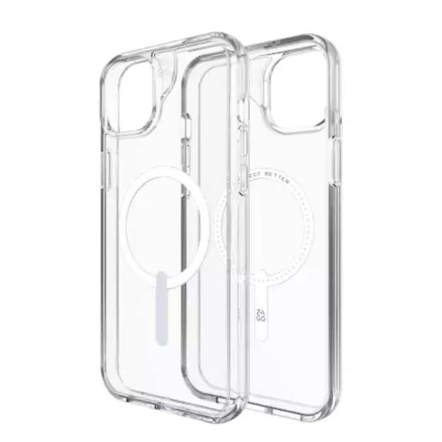 ZAGG Crystal Palace Snap MagSafe Case for iPhone 14 Plus / 15 Plus - Clear 1