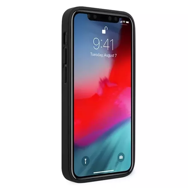 Guess GUHCP12SVSATMLRE iPhone 12 mini 5.4&quot  red/red hardcase Saffiano 3