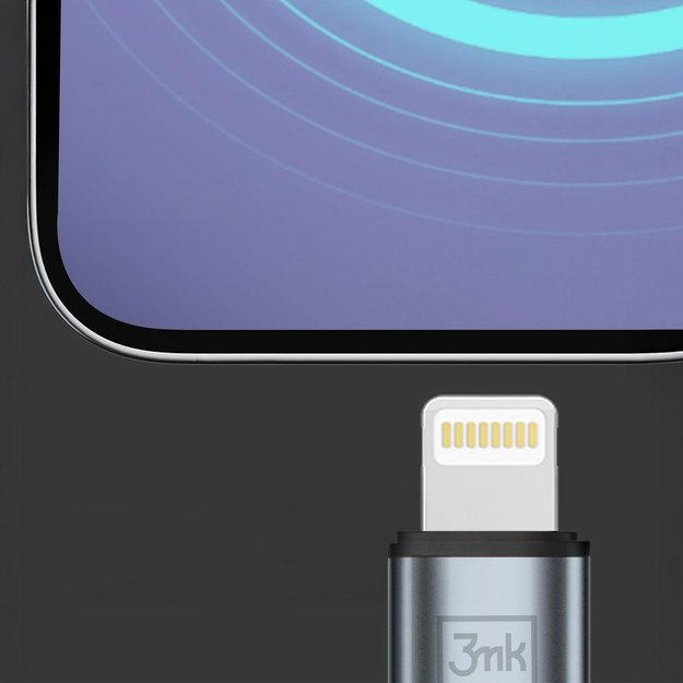 3mk Hyper Cable 3mk Hyper Cable N-SERIES USB-A / Lightning 1m 5V/2.4A 12W / black 6