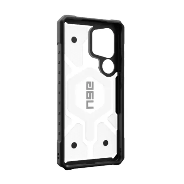 UAG Pathfinder Clear Magnet MagSafe Case for Samsung Galaxy S25 Ultr 5G - Clear-Gray 2