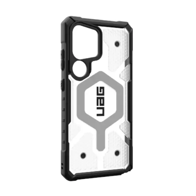 UAG Pathfinder Clear Magnet MagSafe Case for Samsung Galaxy S25 Ultr 5G - Clear-Gray 1
