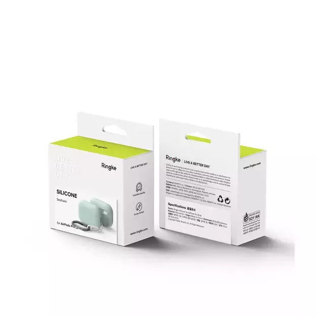 Ringke Silicone Case for Apple AirPods Pro 1 / 2 - Green 30