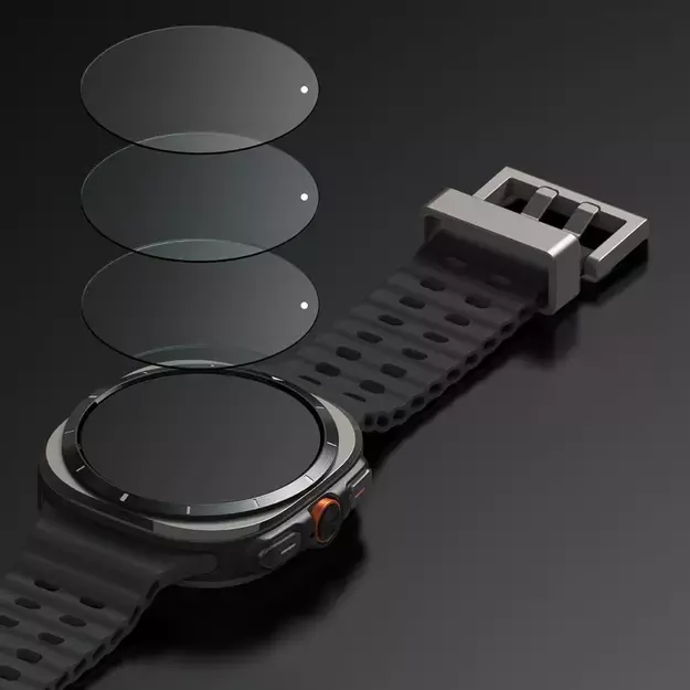 Ringke Slim &amp  Tempered Glass Case + Glass Set for Samsung Galaxy Watch Ultra 47mm - Transparent 6