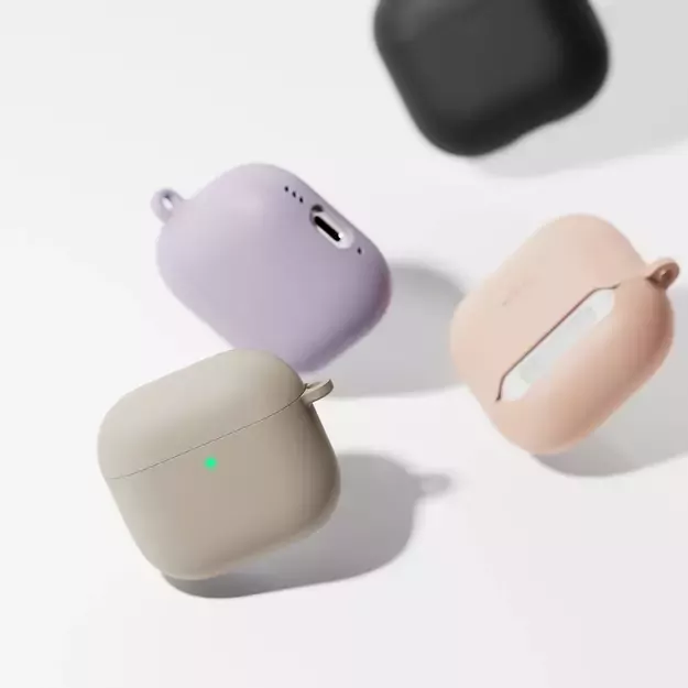 Ringke Silicone Case for Apple AirPods 4 - Black 4