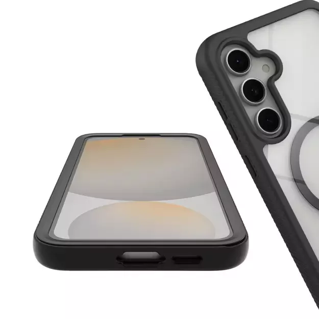 Tech-Protect Defense MagSafe Case for Samsung Galaxy S25 - Black 6