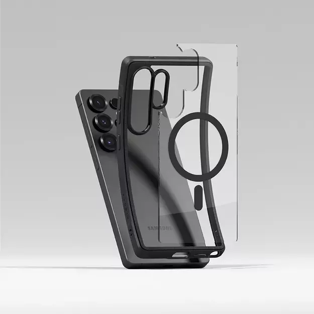 Ringke Fusion Bold MagSafe Case for Samsung Galaxy S25 Ultra - Black 4
