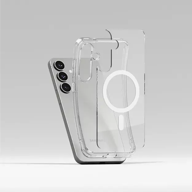 Ringke Fusion MagSafe Case for Samsung Galaxy S25 - Clear 7