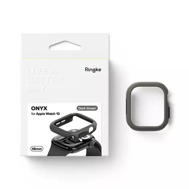 Ringke Onyx Case for Apple Watch 10 46mm - Green 6