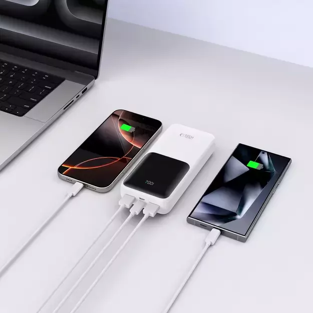 Powerbank Tech-Protect PB02 20000mAh 22.5W - white 13