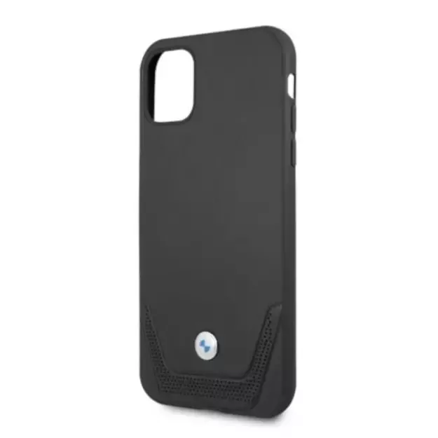 Etui BMW BMHCN61RSWPK iPhone 11 6,1  / Xr czarny/black hardcase Leather Perforate 12