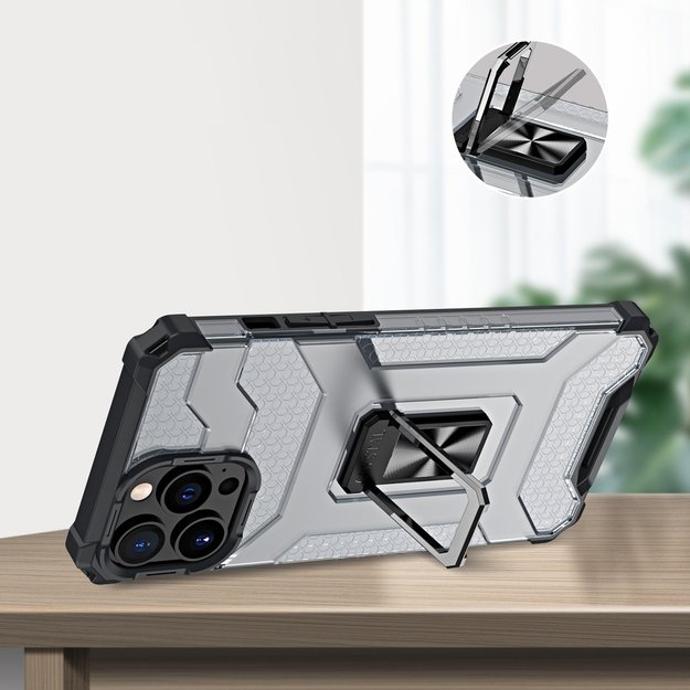 Crystal Ring Case Kickstand Tough Rugged Cover for iPhone 12 Pro Max red 8