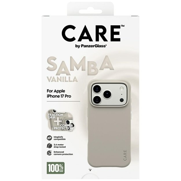 CARE by PanzerGlass Fashionable Samba MagSafe Case for iPhone 17 Pro - Gray 4