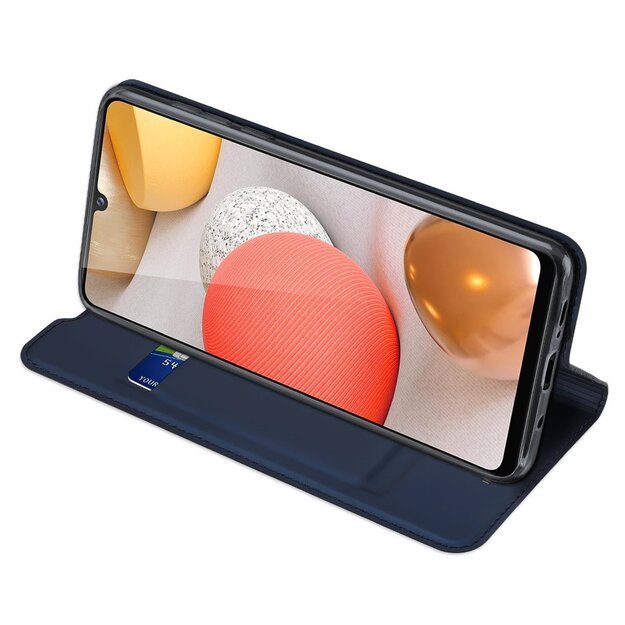 DUX DUCIS Skin Pro Bookcase type case for Samsung Galaxy A42 5G blue 5