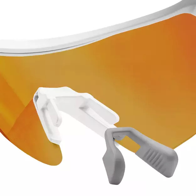 Rockbros Photochromic Cycling Glasses with UV Protection and Corrective Insert – White 7