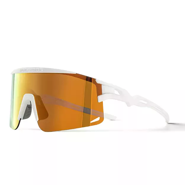 Rockbros Photochromic Cycling Glasses with UV Protection and Corrective Insert – White