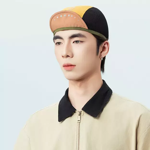 Rockbros Cycling Cap with Visor, Helmet Cover - Yellow 10