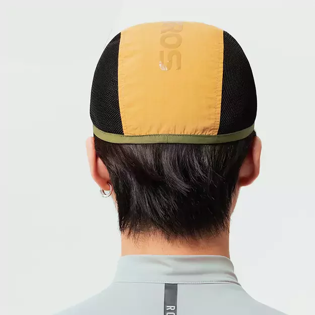 Rockbros Cycling Cap with Visor, Helmet Cover - Yellow 11