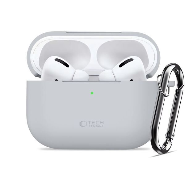 Tech-Protect Silicone Hook Case for AirPods Pro - Gray 2