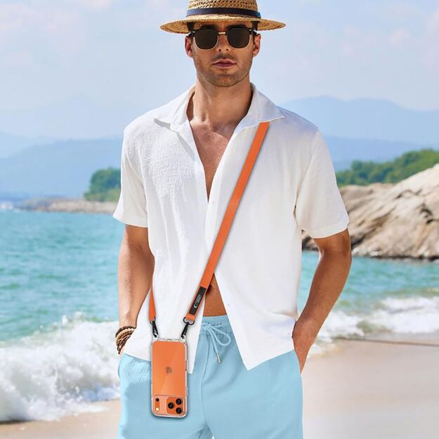 Tech-Protect C6S Rope Crossbody Leash - Orange 5