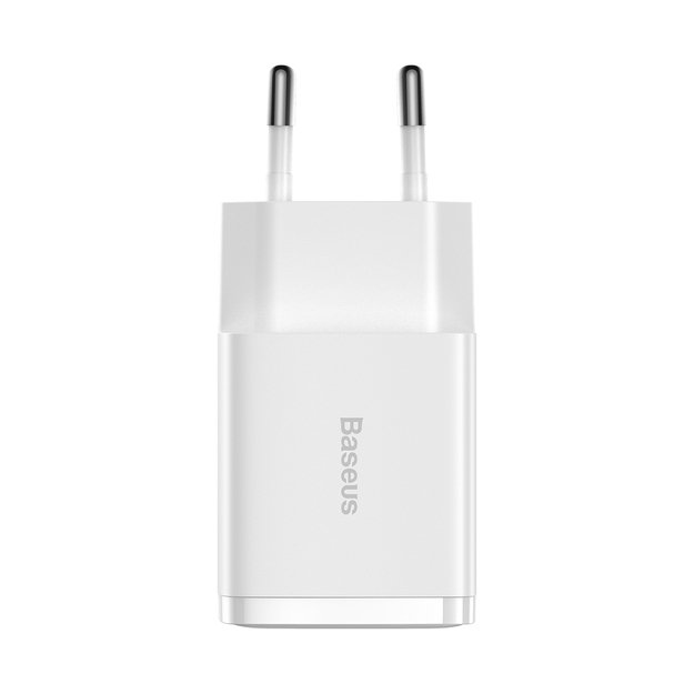 [RETURNED ITEM] Baseus Compact charger 2x USB 10.5W white (CCXJ010202) 1
