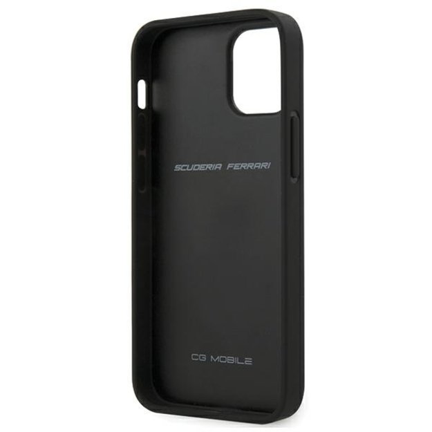 Ferrari FESPEHCP12SRE iPhone 12 mini 5.4&quot  red/red hardcase On Track Perforated 6