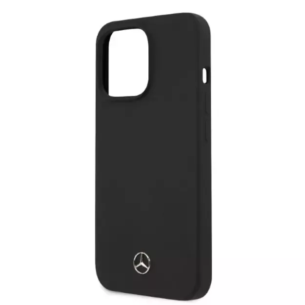 Mercedes MEHMP13XSILBK iPhone 13 Pro Max 6.7&quot  black/black hardcase Silicone Magsafe 5