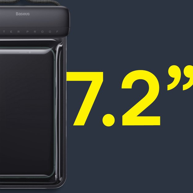 Baseus AquaGlide BS-PC029 case waterproof IPX8 with Slide Lock system - black 8