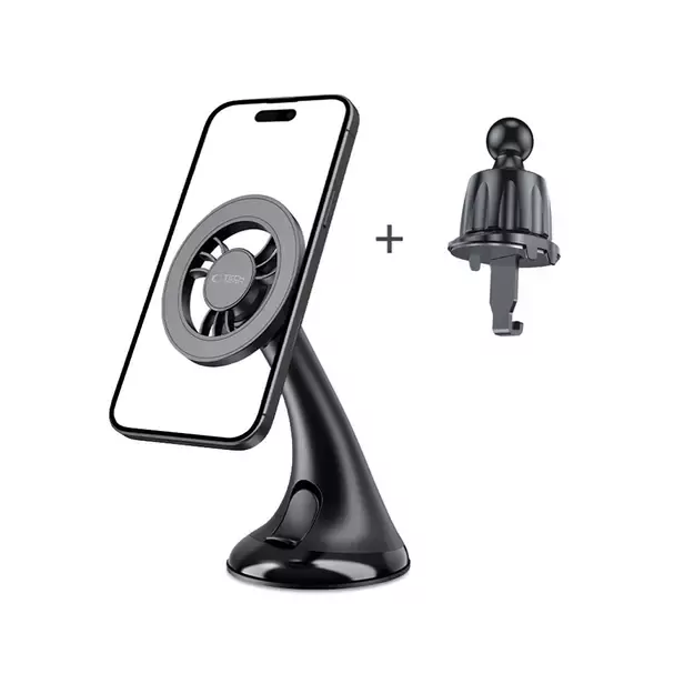 Tech-Protect N56 Car Holder for Dashboard, Windshield or Air Vent Mount - Black 1