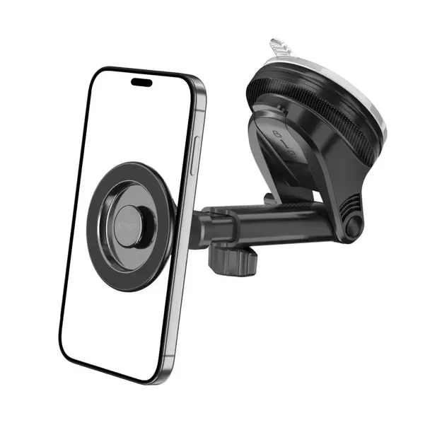 Tech-Protect N58 Magnetic MagSafe Car Holder for Cockpit, Windshield or Air Vent Mount - Black 6