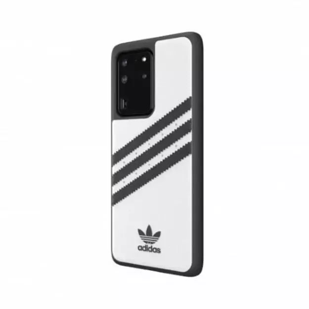 Adidas OR Moudled Case PU for Samsung Galaxy S20 Ultra - White and Black 9