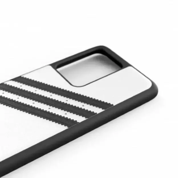 Adidas OR Moudled Case PU for Samsung Galaxy S20 Ultra - White and Black 10
