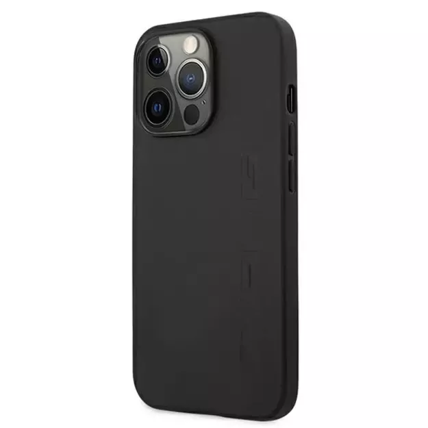 AMG Leather Hot Stamped Case for iPhone 13 Pro / 13 6.1&quot  - Black 8