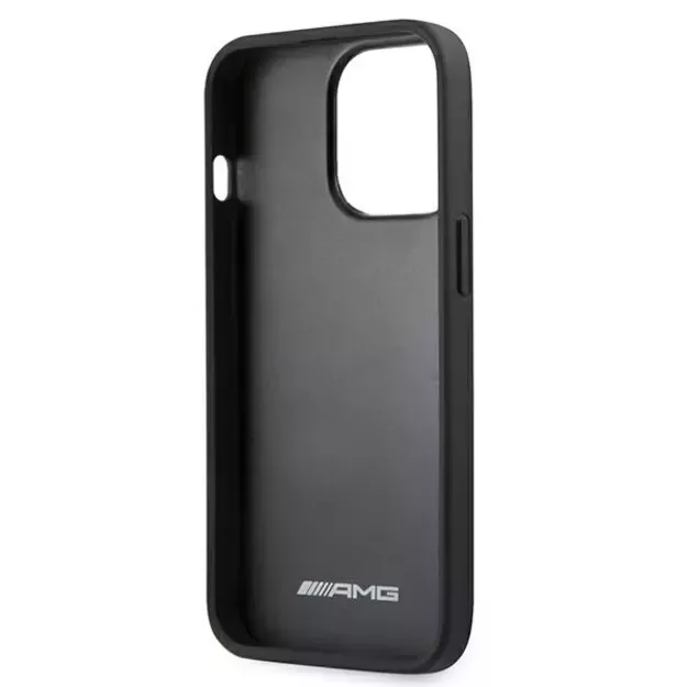 AMG Leather Hot Stamped Case for iPhone 13 Pro / 13 6.1&quot  - Black 13