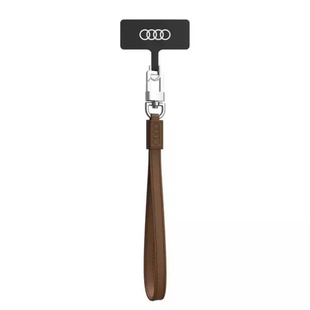 Audi Crossbody Leather Universal Lanyard 28cm x 10mm - Brown
