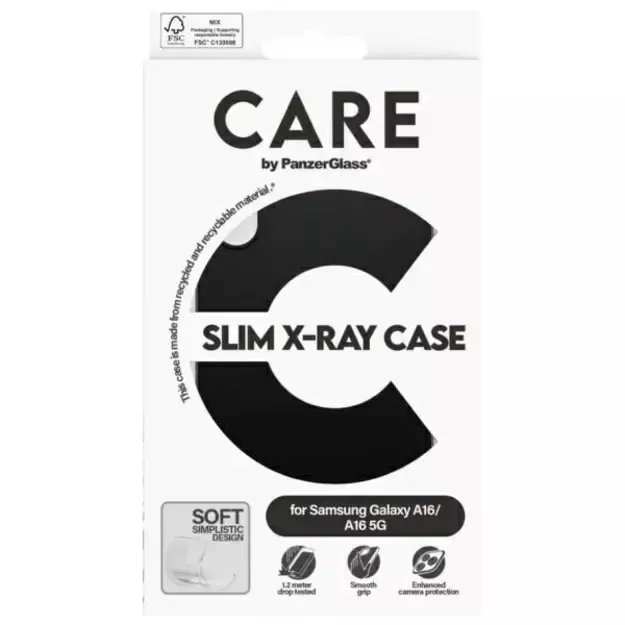 CARE by PanzerGlass Fashion Case for Samsung Galaxy A16 / A16 5G - Black 6